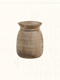 wooden pot no. 2105