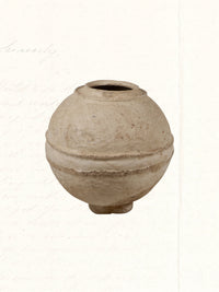 large paper mache pot no. 2607