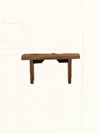 wooden bench no. 1608