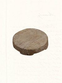 wooden plate no. 2612