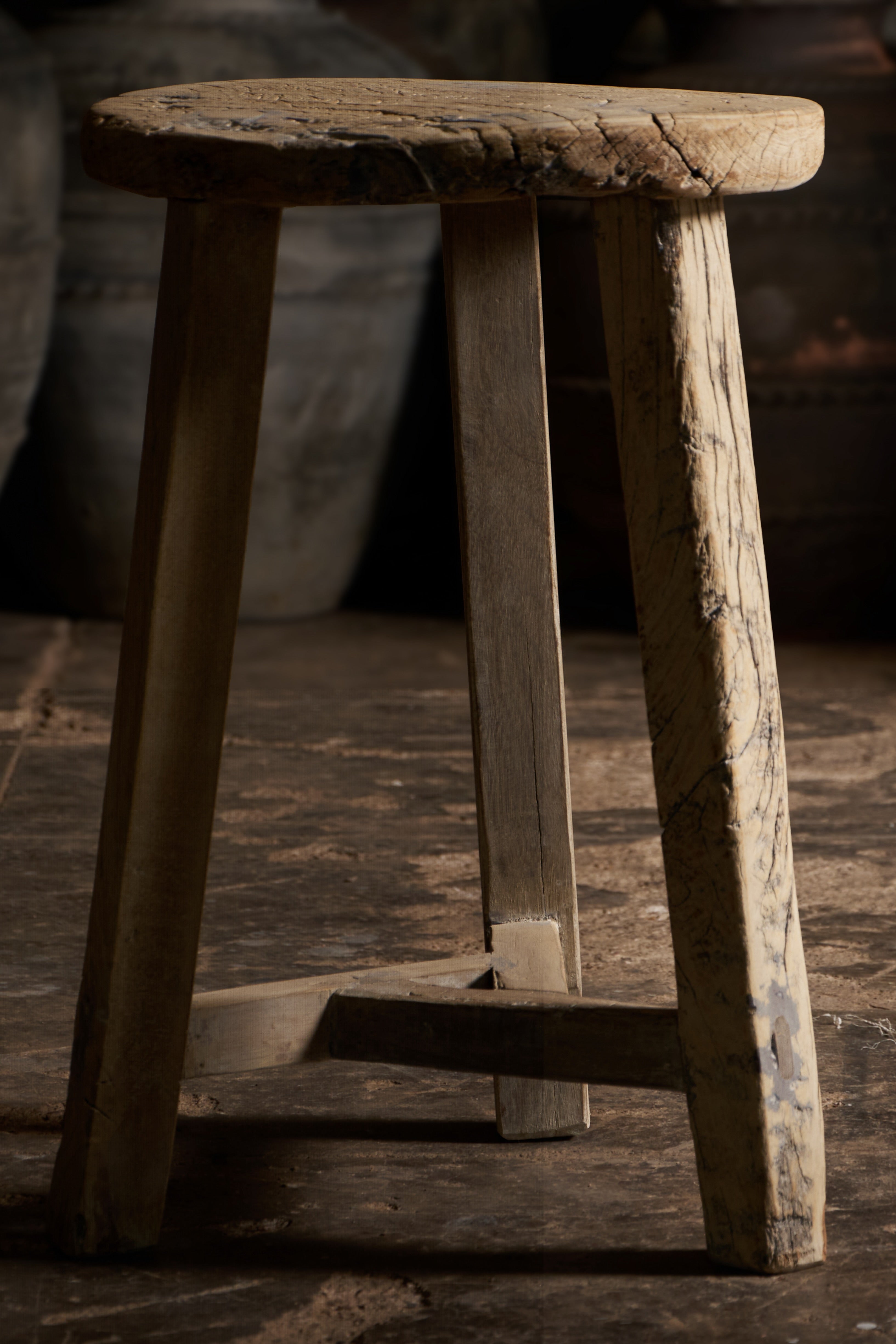 wooden stool no. 1205