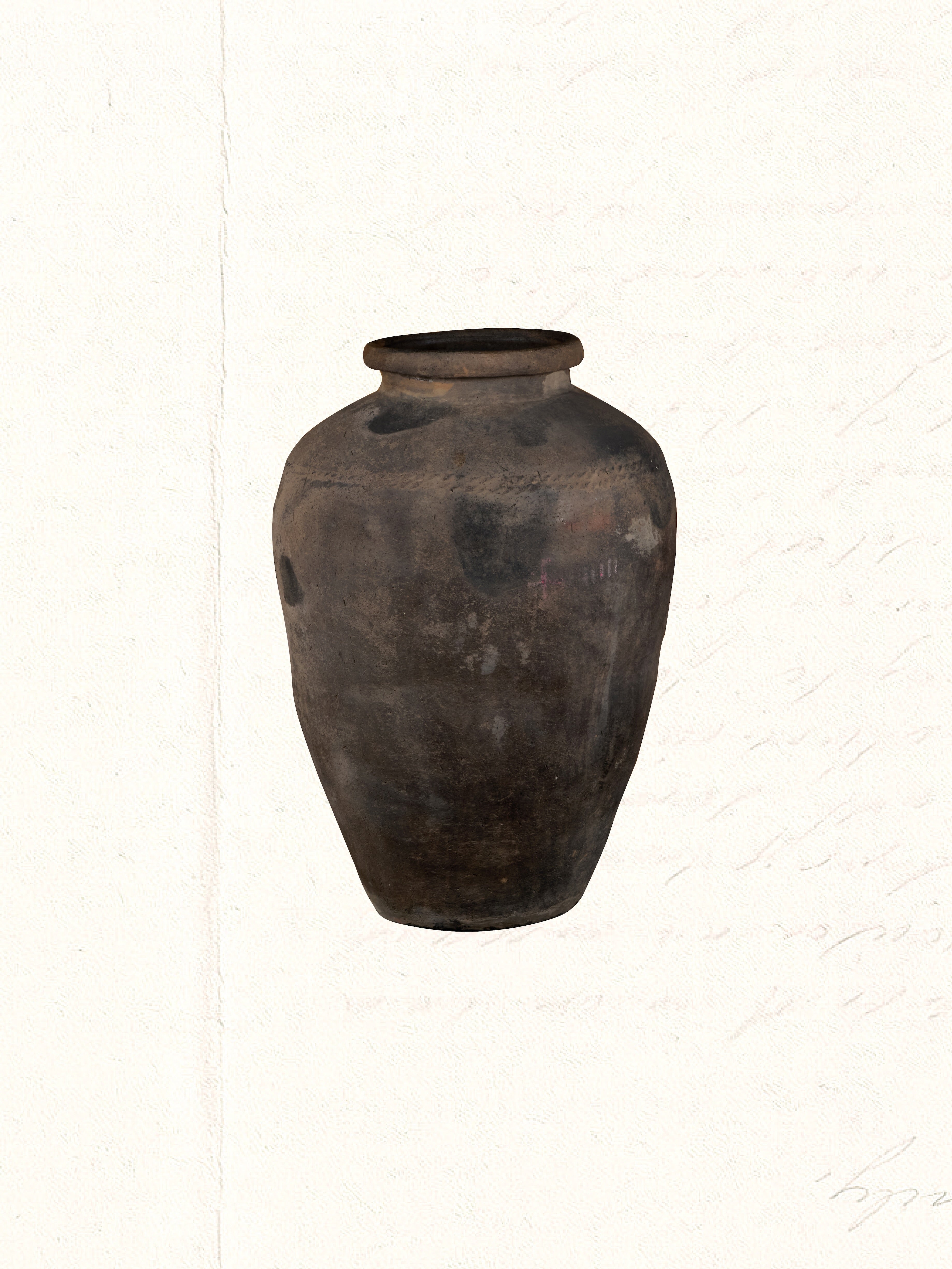 large clay pot no. 0212