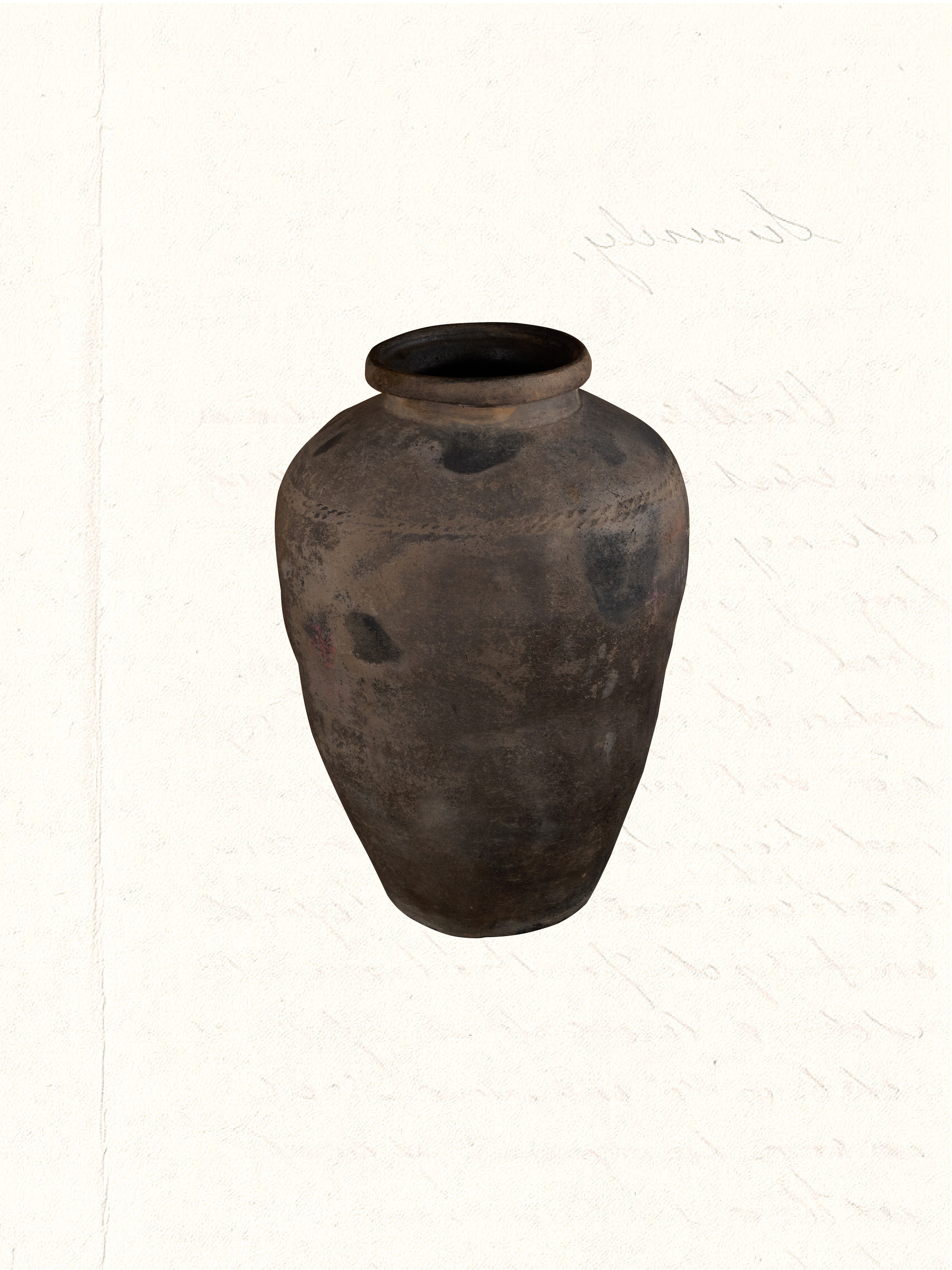 large clay pot no. 0212