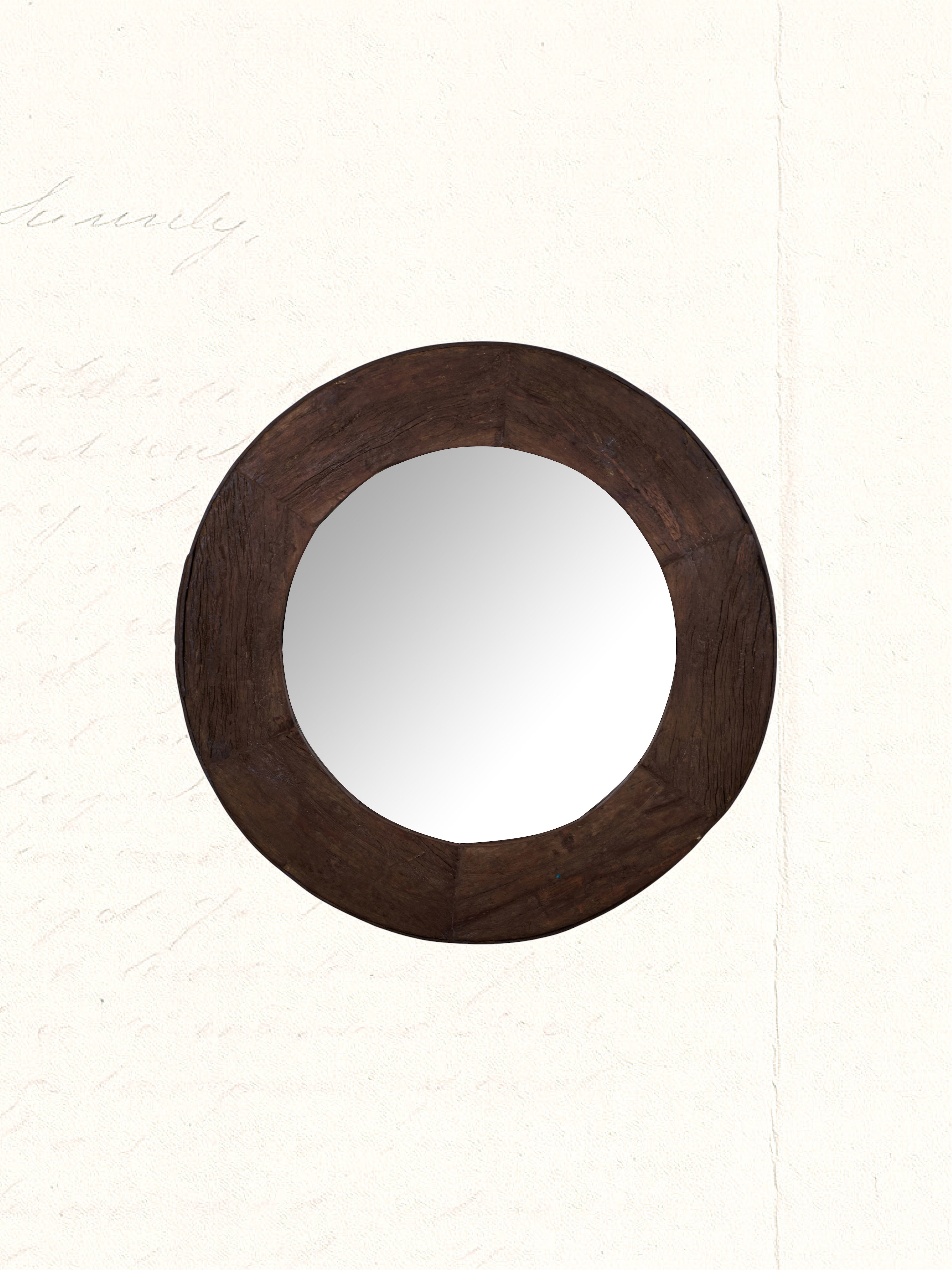 wooden mirror no. 0312