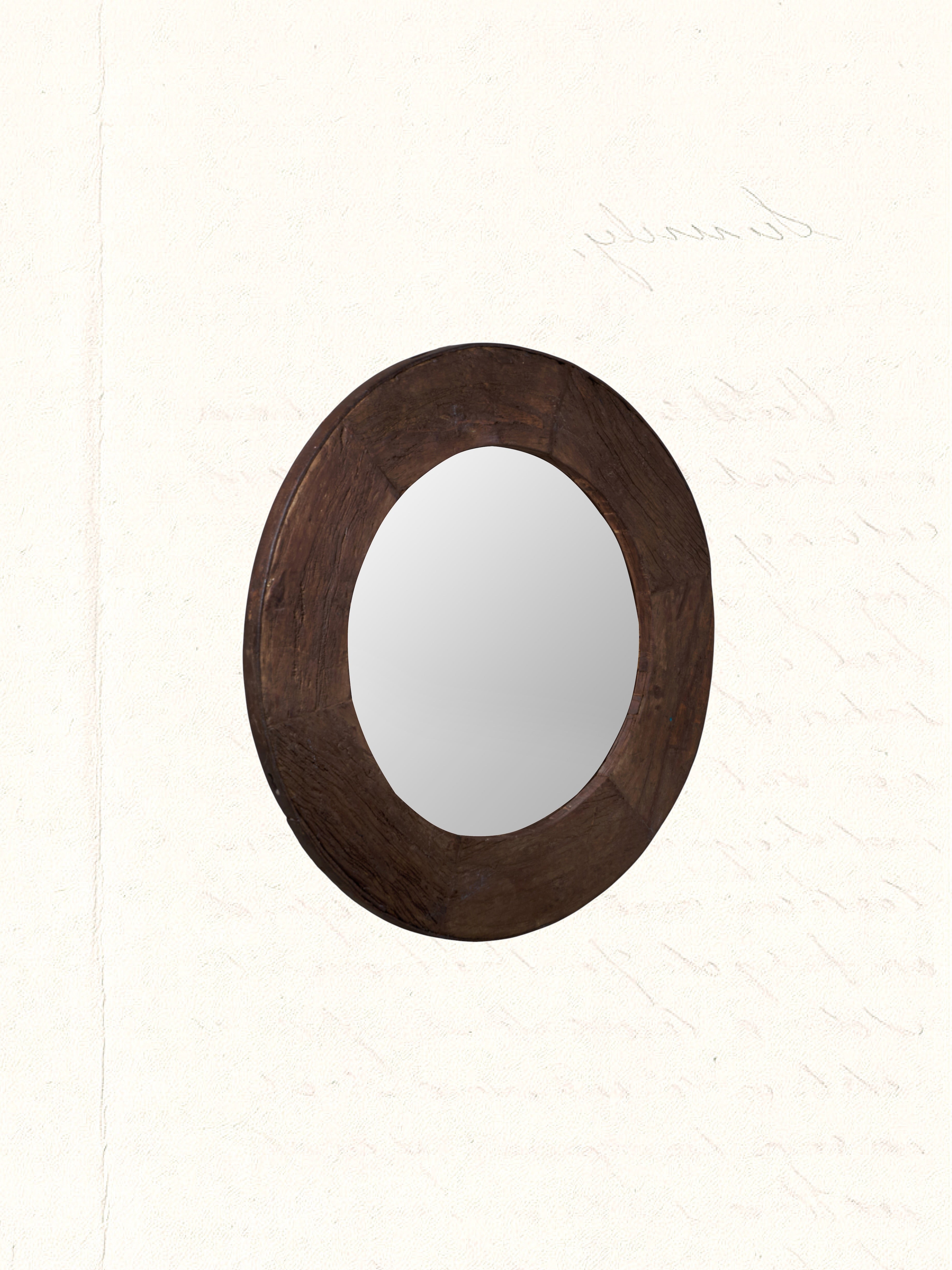 wooden mirror no. 0312