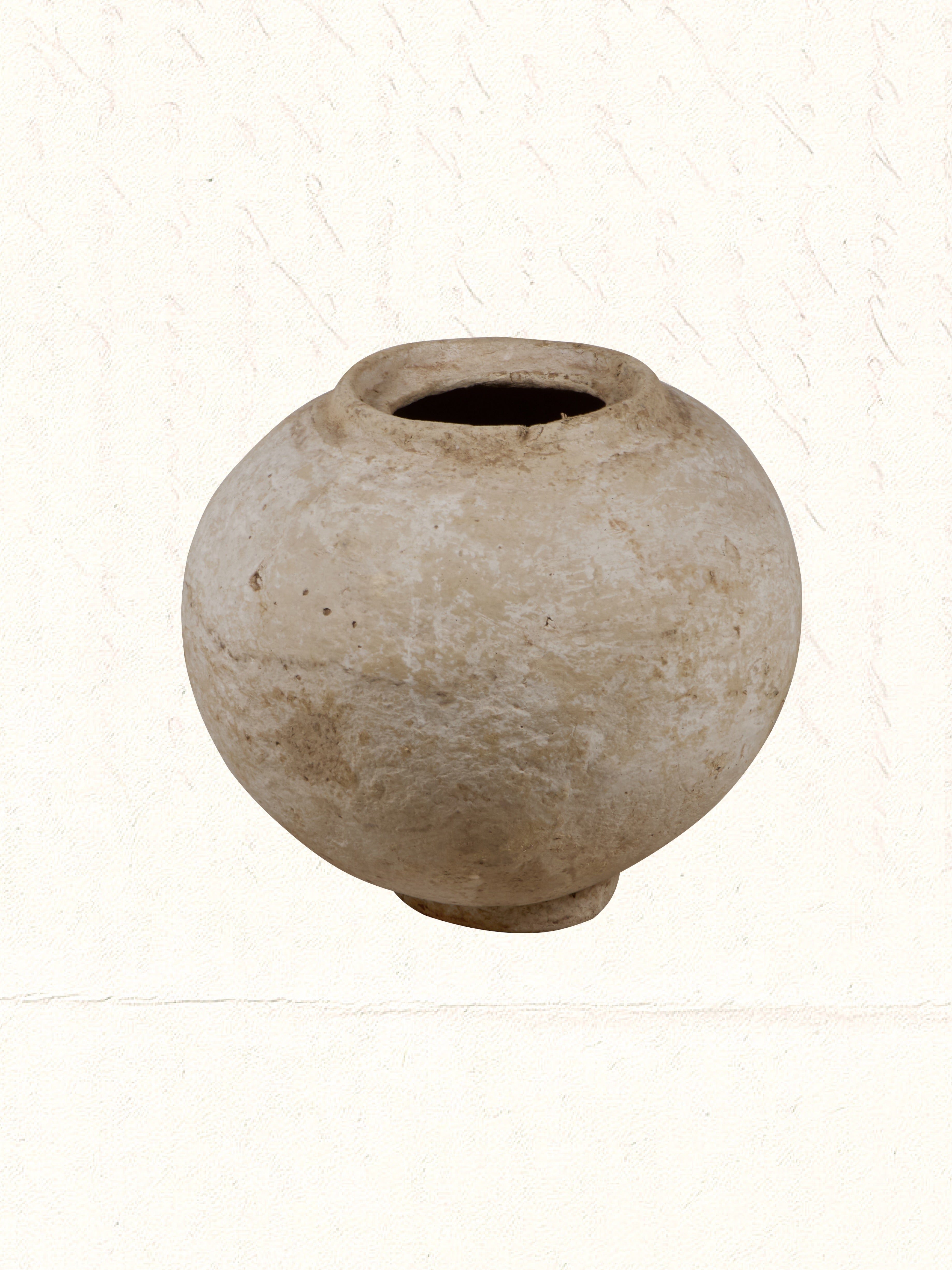 large paper mache pot no. 1901