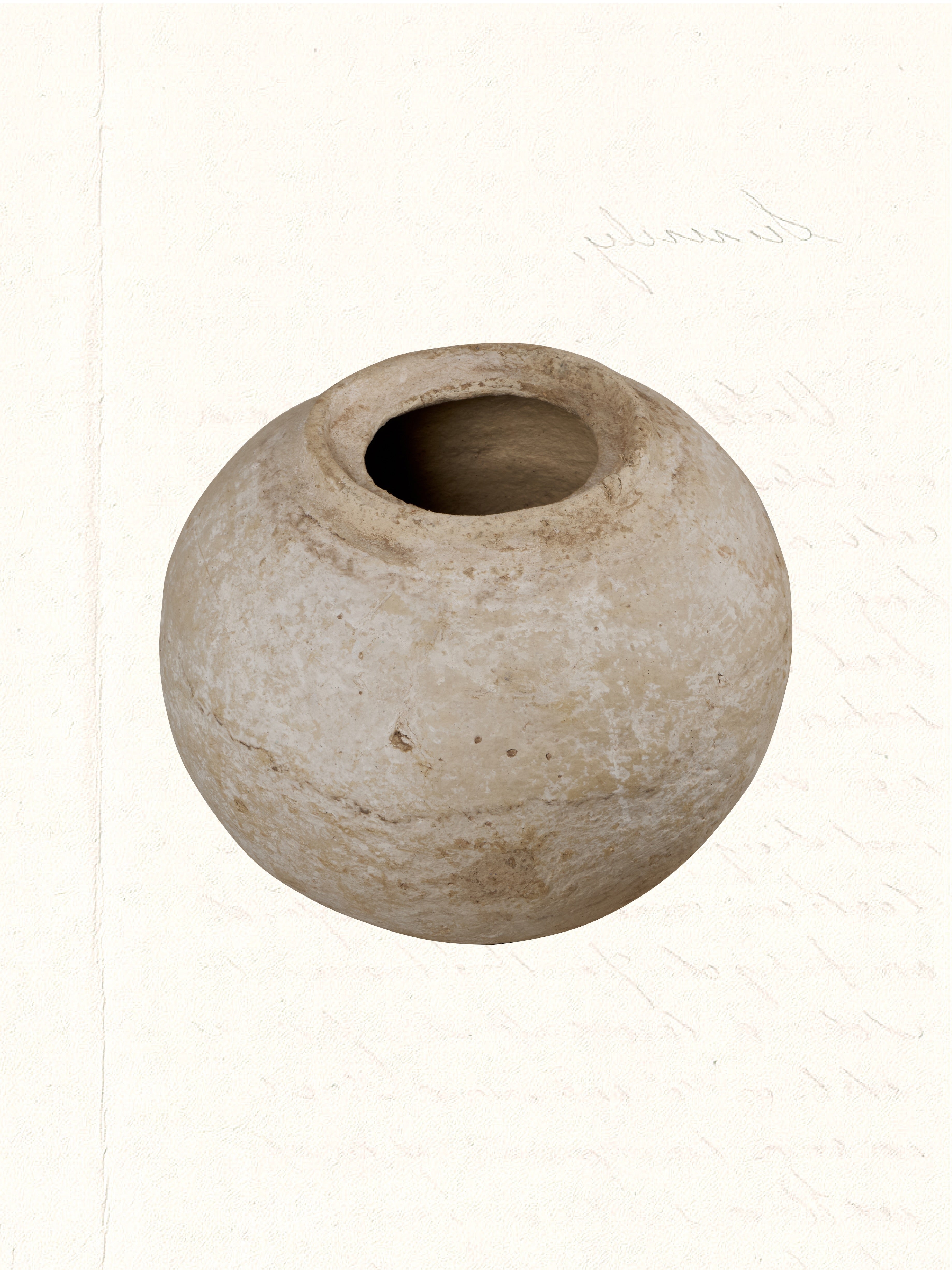 large paper mache pot no. 1901