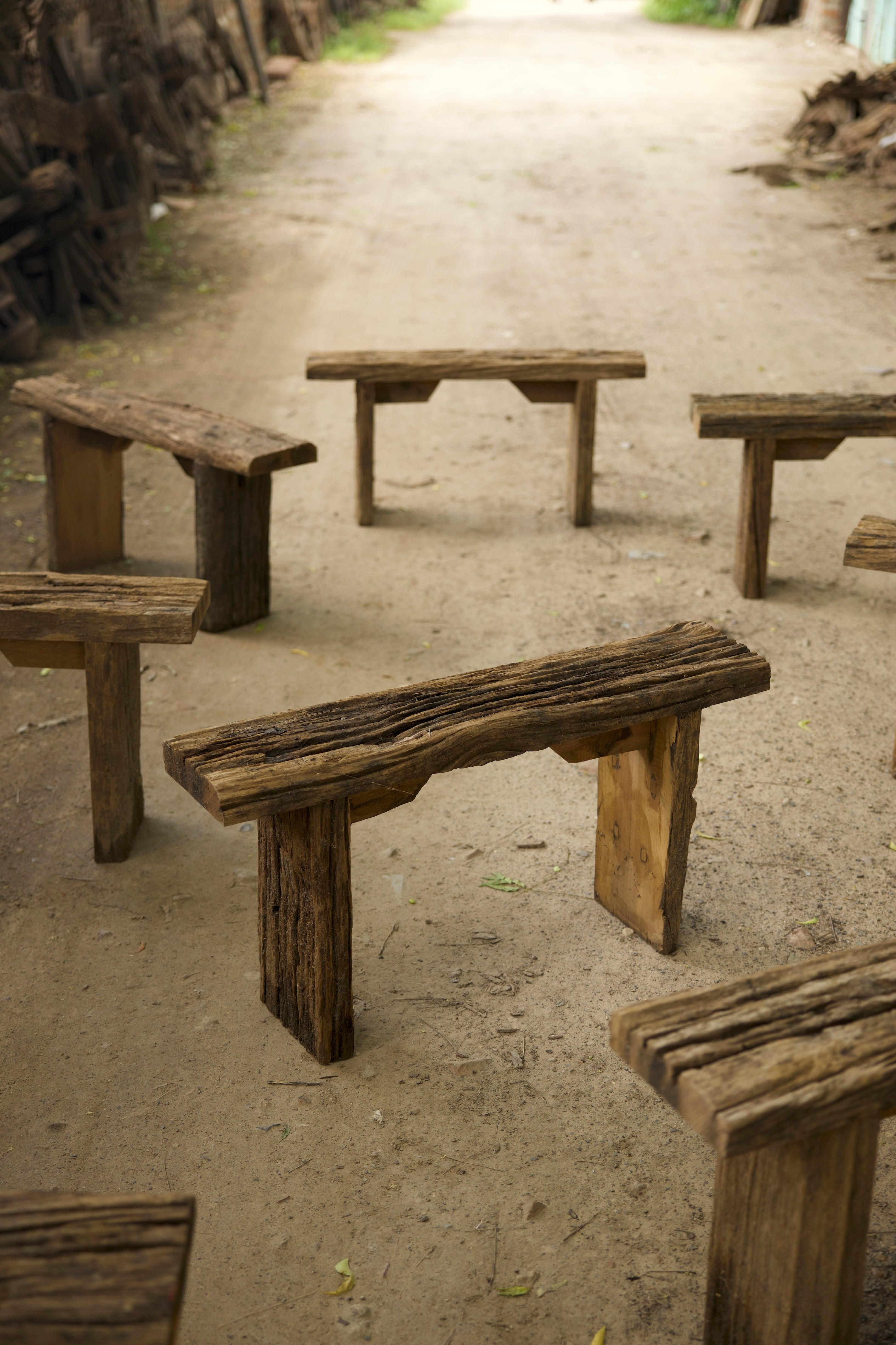 wooden bench no. 0812