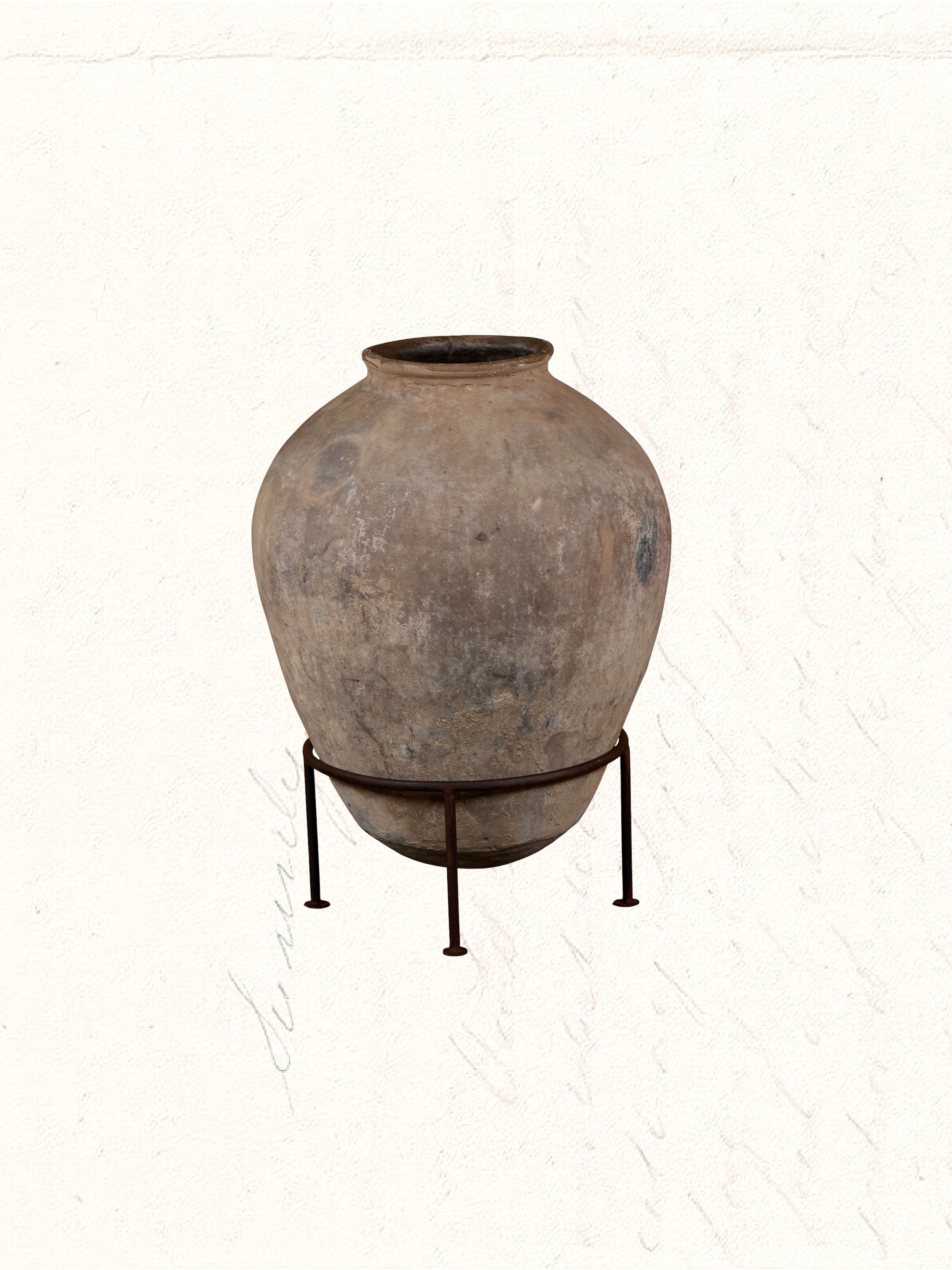 large clay pot no. 1707