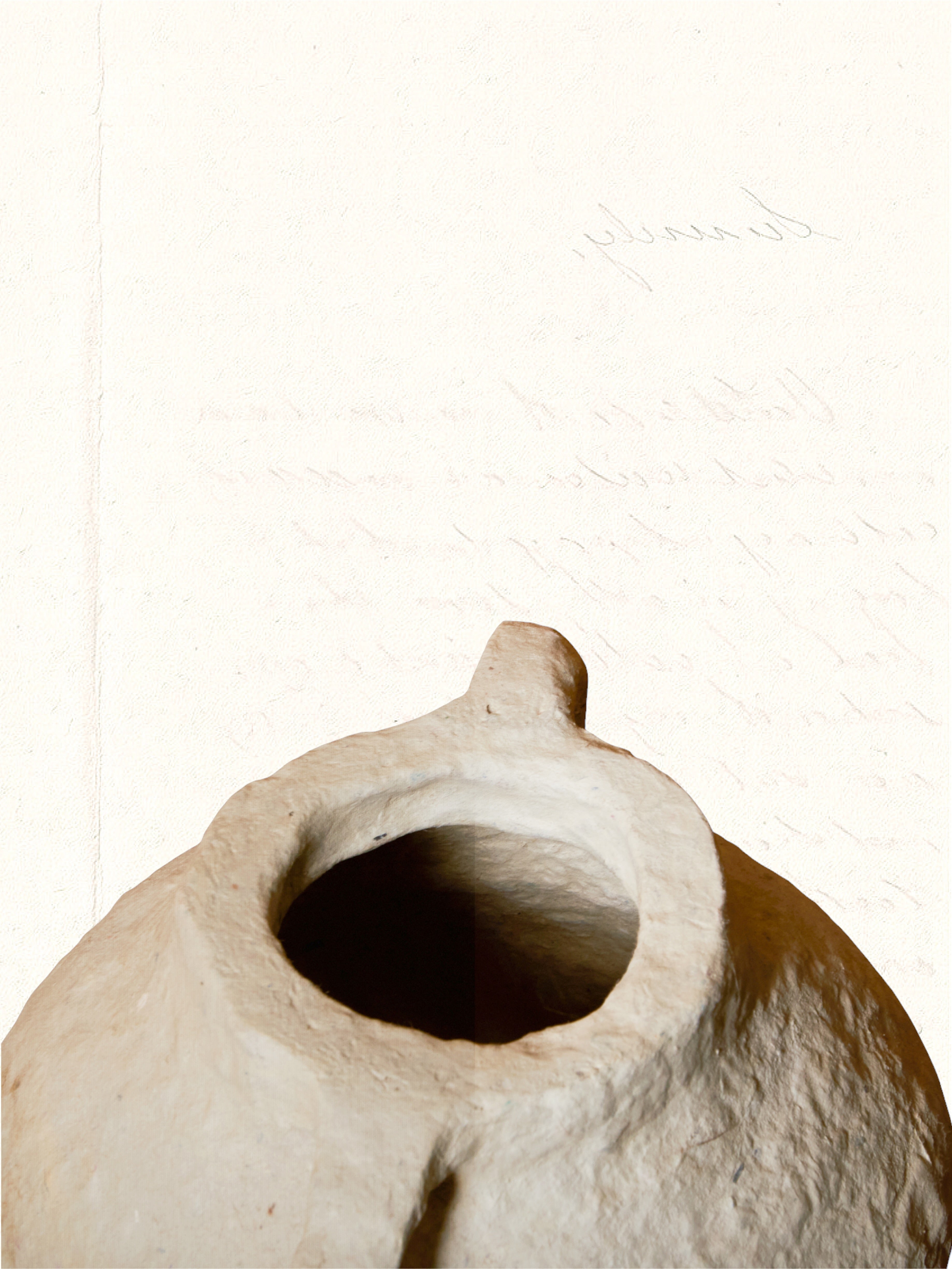 paper mache pot no. 2104