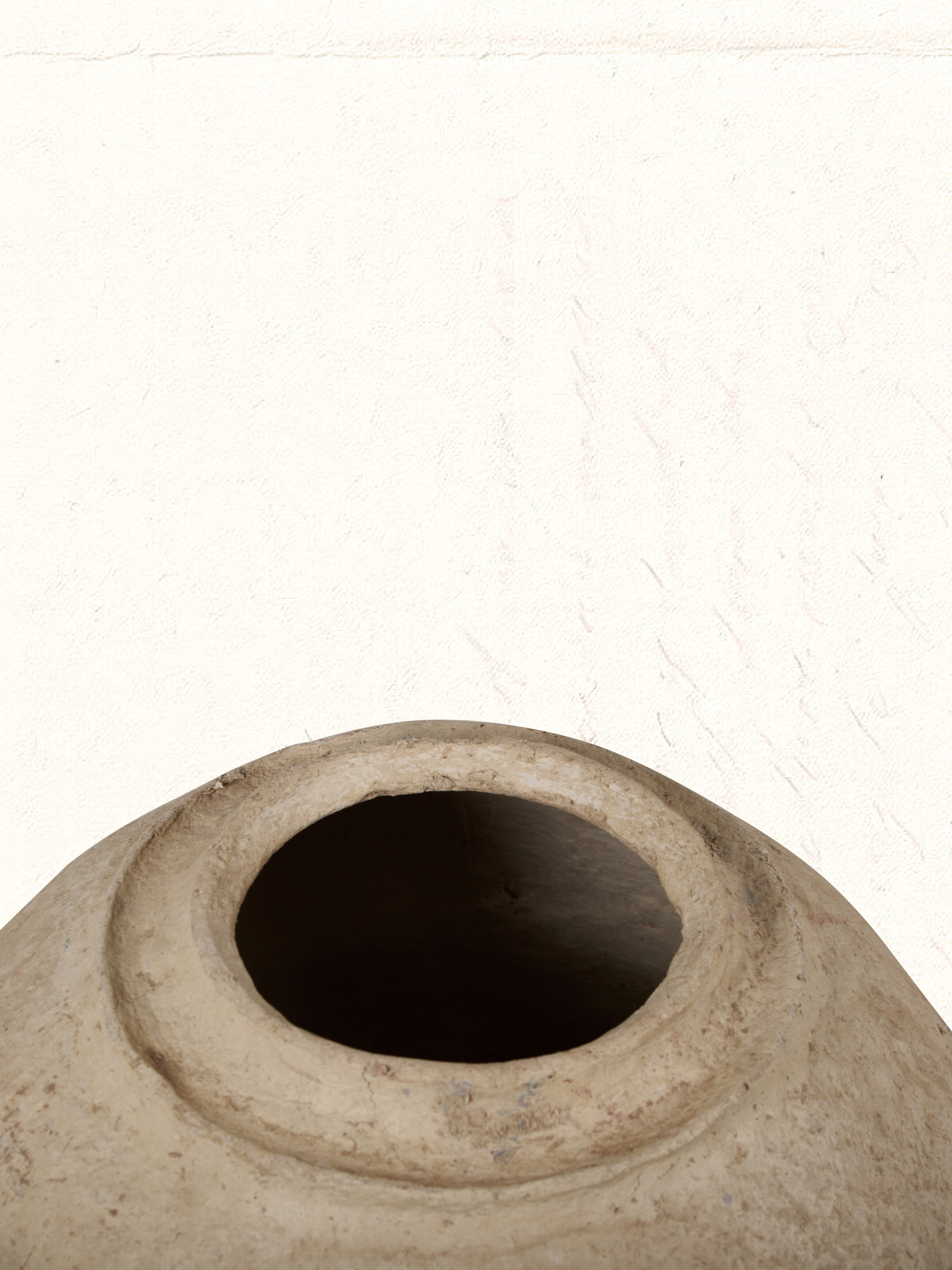 large paper mache pot no. 2607