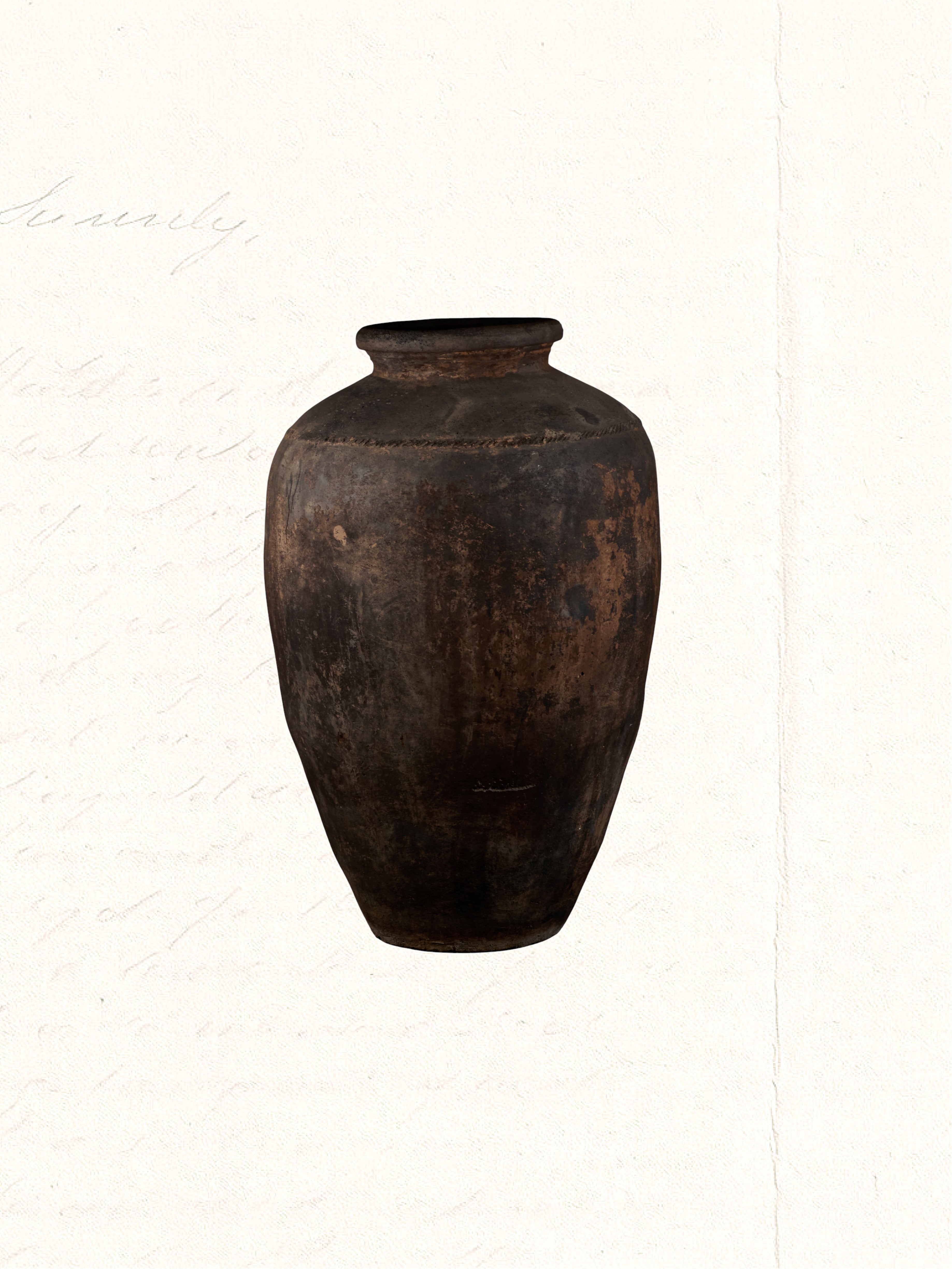 large clay pot no. 0707