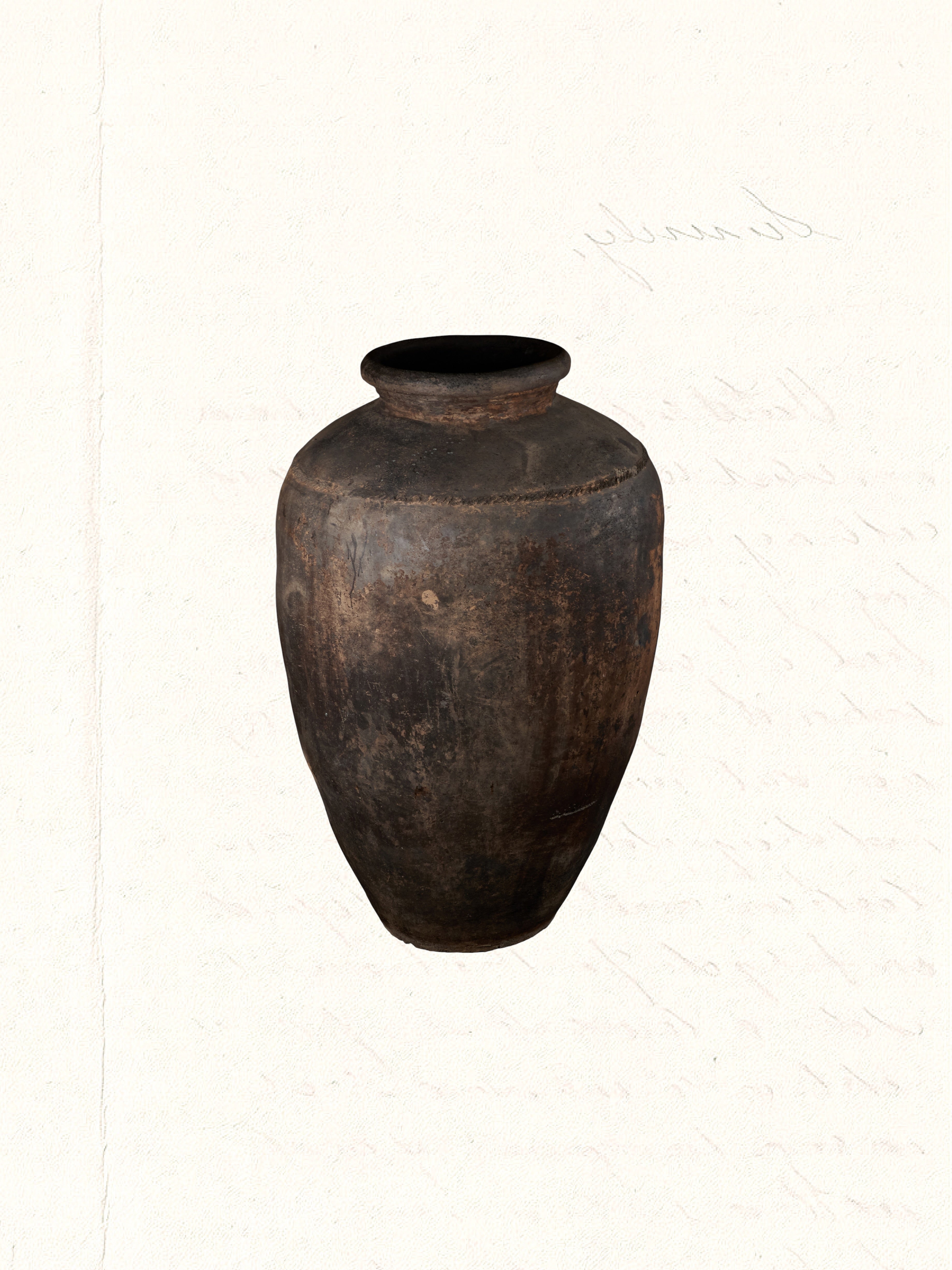 large clay pot no. 0707