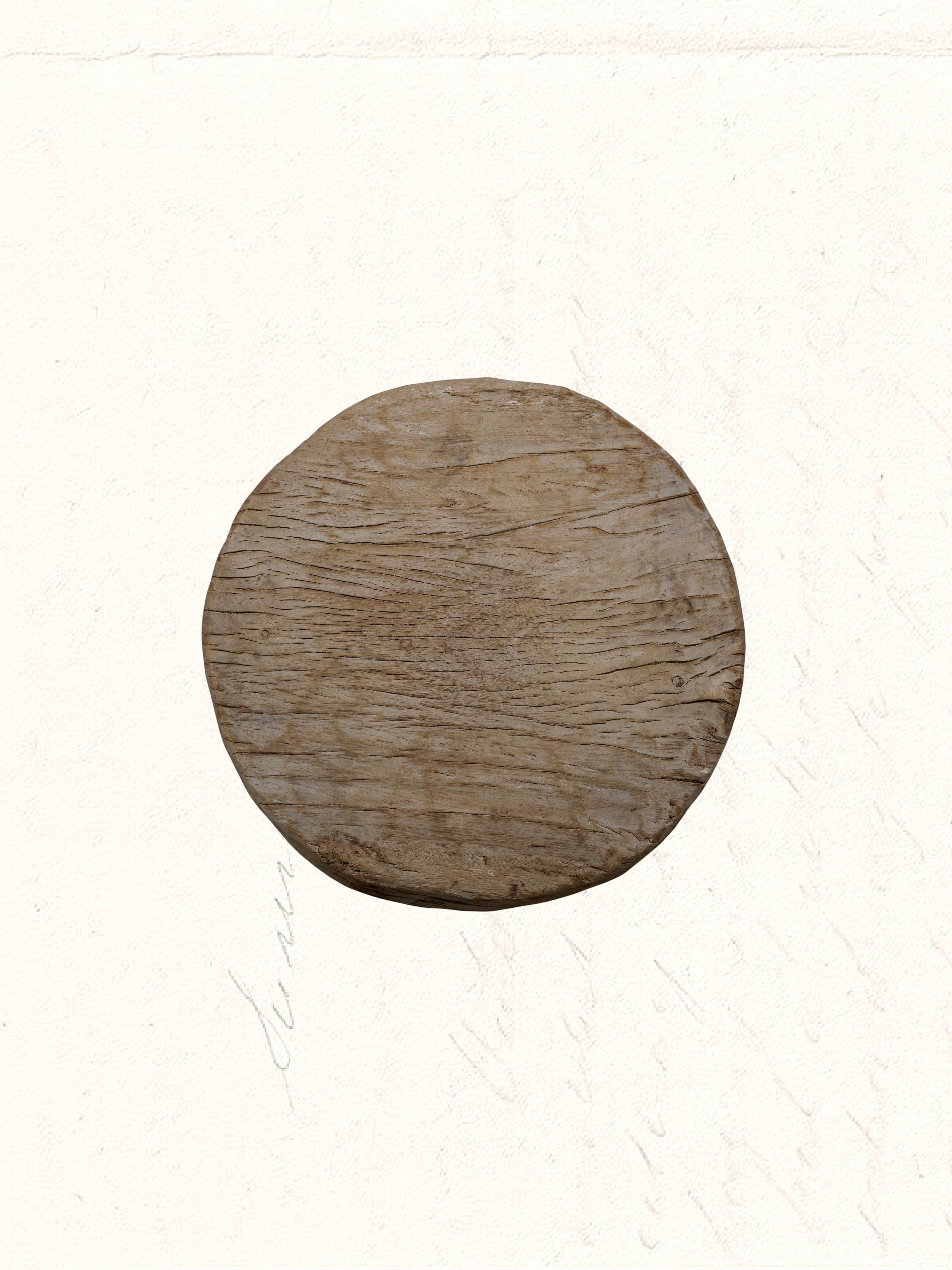 wooden plate no. 2612
