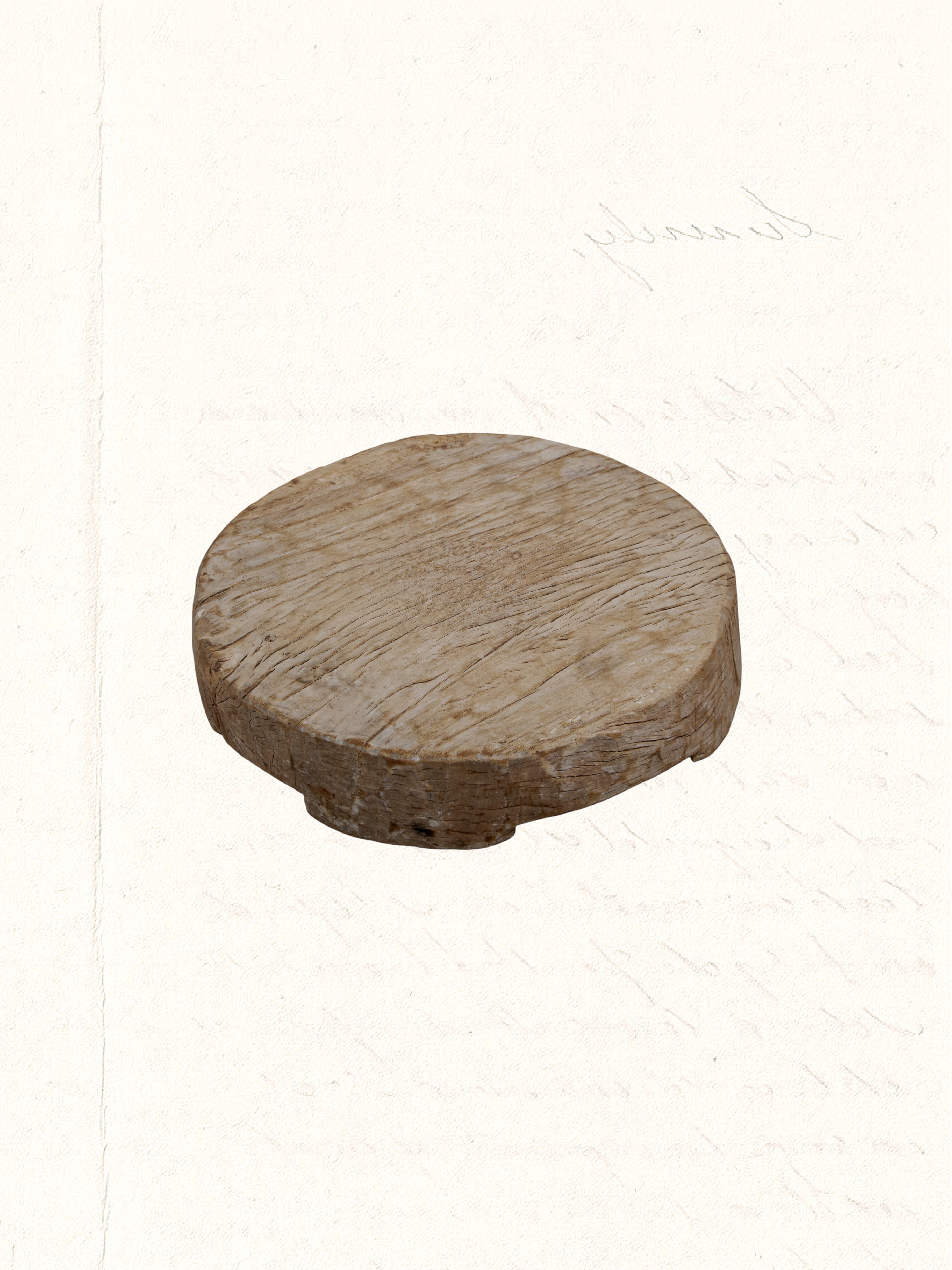wooden plate no. 2612