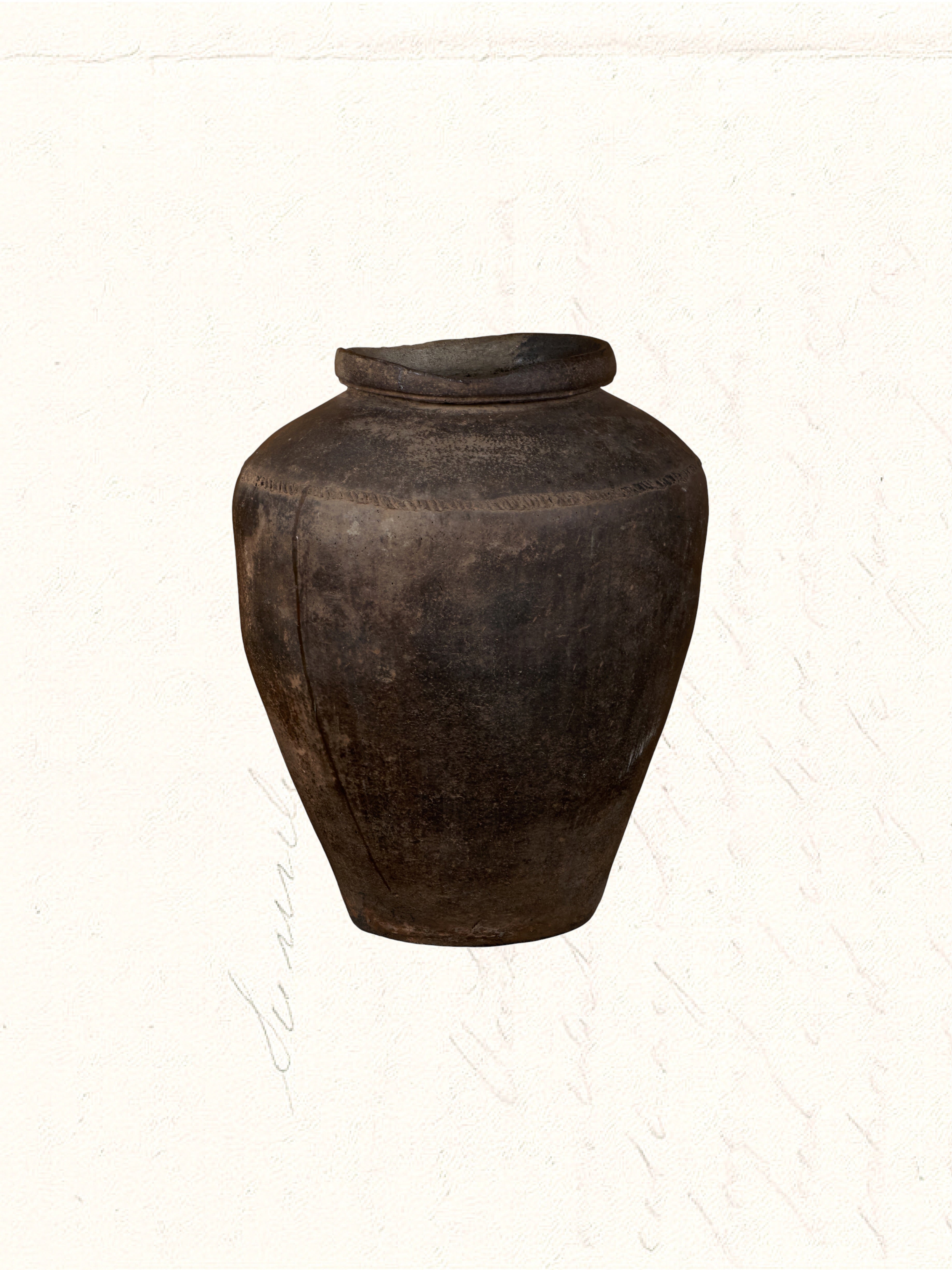 large clay pot no. 0205