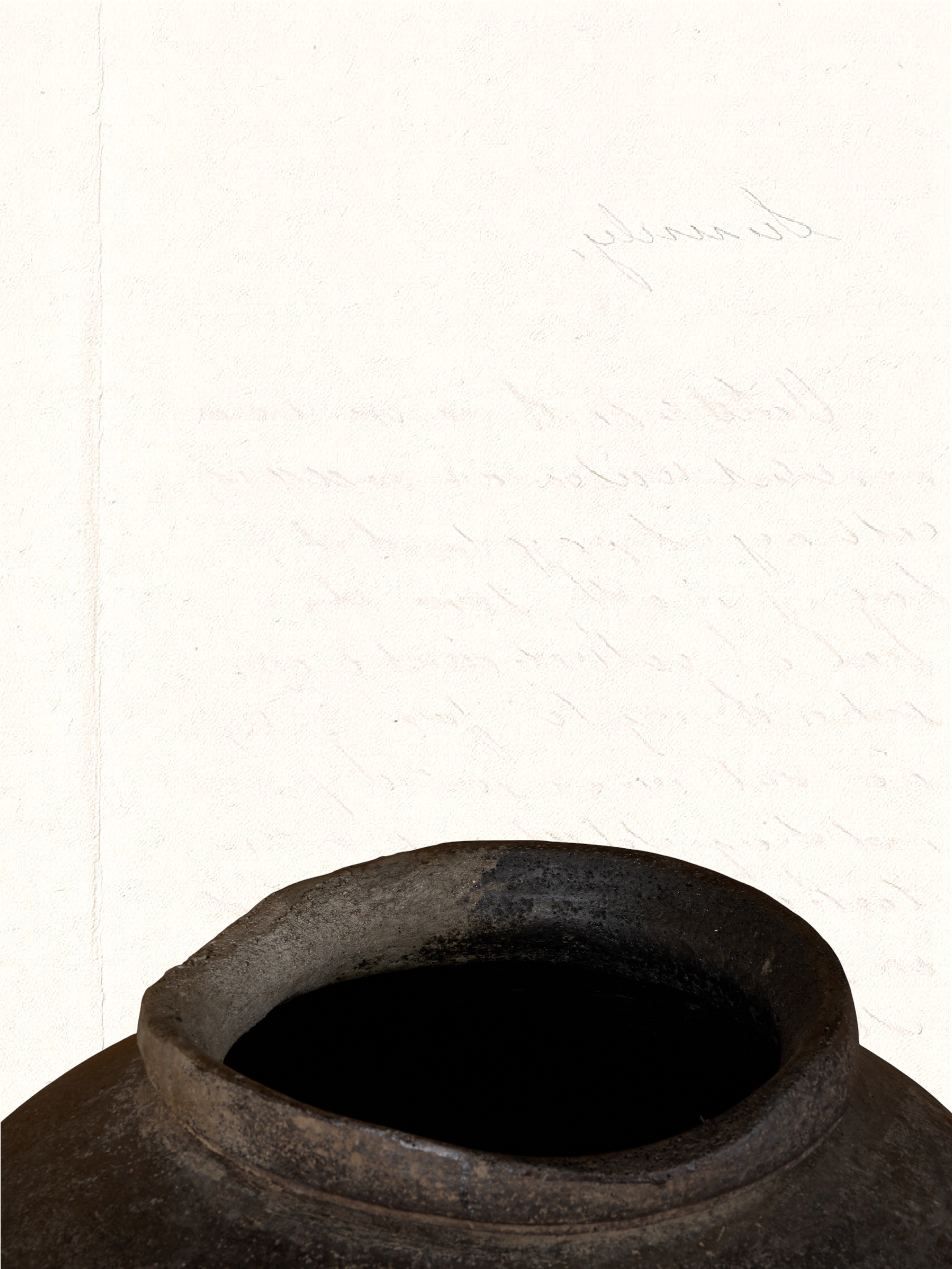 large clay pot no. 0205
